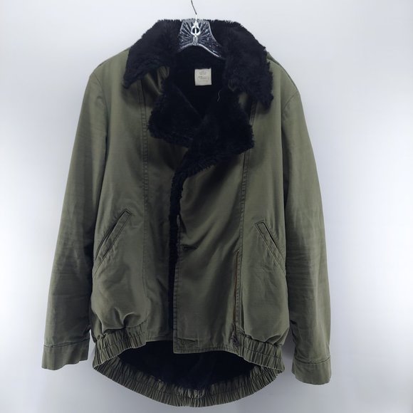 AR SRPLS Cotton Parka faux Fur Trim large - Picture 12 of 13